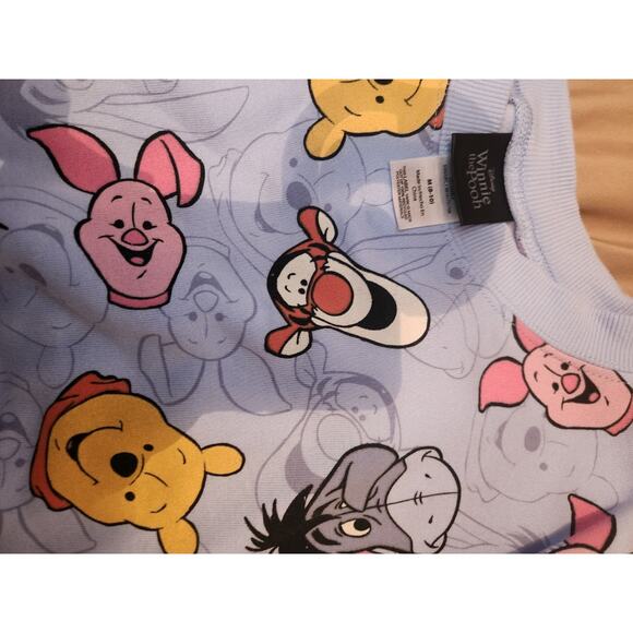 Winnie The Pooh Sweatshirt M Blue - Picture 2 of 5